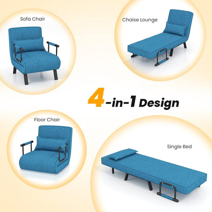 Fauteuil Convertible 6 Positions avec Coussin