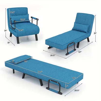 Fauteuil Convertible 6 Positions avec Coussin