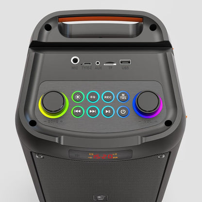 Enceinte Karaoké Portable + 2 Microphones